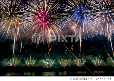 Fireworks of Niigata Prefecture Nagaoka Festival fireworks display 24555963