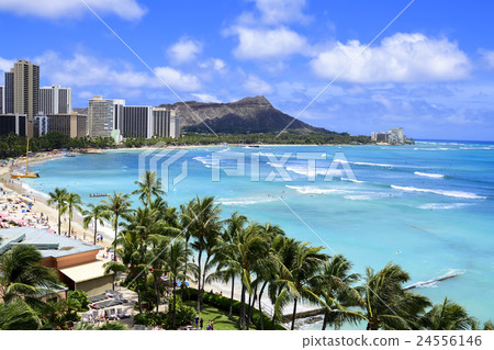 Hawaii Waikiki Beach Hawaii Waikiki Beach 24556146