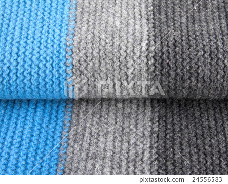 Striped woolen textile 24556583