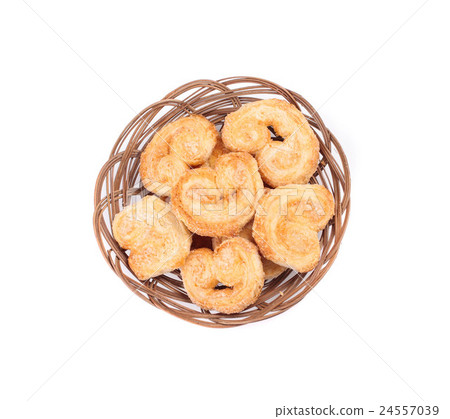 Dutch cookie in basket Dutch cookie in basket 24557039