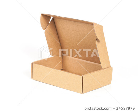 cardboard box , isolated on a white background. cardboard box , isolated on a white background. 24557979