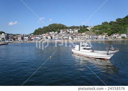 A calm Kobubo fishing port 24558576