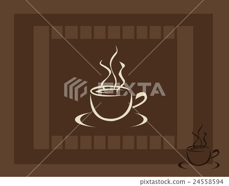 Coffee cup icon Coffee cup icon 24558594
