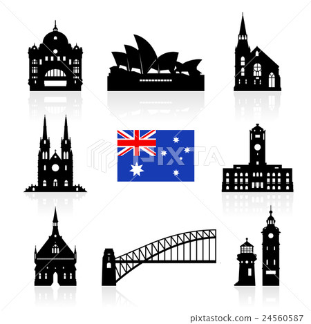 Australia Travel Landmarks. Australia Travel Landmarks. 24560587