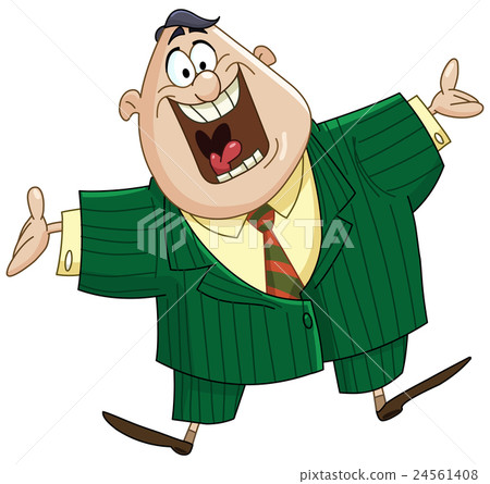 Welcoming business man 24561408