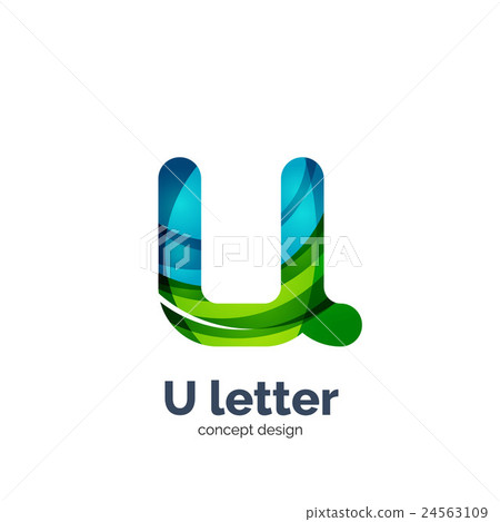 Letter U logo 24563109