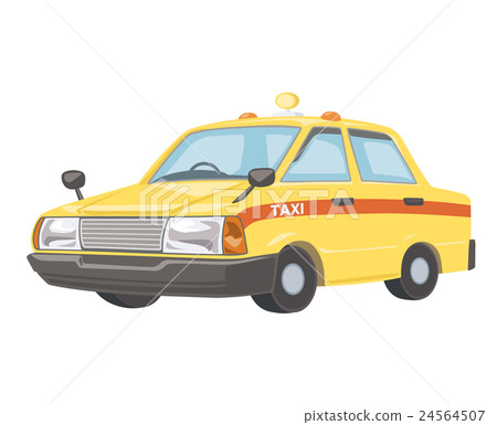 Taxi car illustration Taxi car illustration 24564507