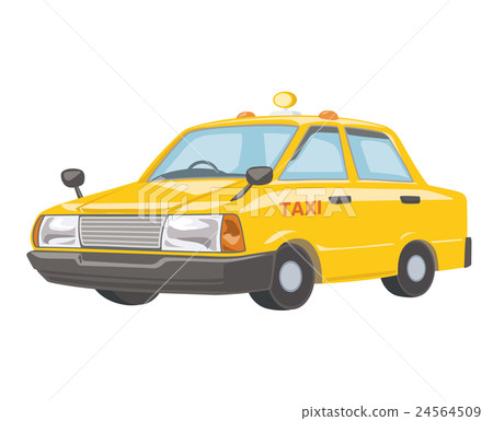 Taxi car illustration 24564509