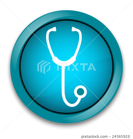 Stethoscope icon, medical sign Stethoscope icon, medical sign 24565928