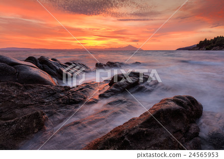 Karidi beach. Sithonia, Greece Karidi beach. Sithonia, Greece 24565953