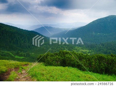 Path on the mountains Path on the mountains 24566716