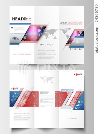Tri-fold brochure business templates on both sides Tri-fold brochure business templates on both sides 24566759