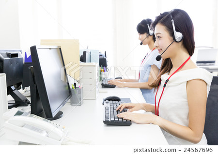 呼叫中心圖像 24567696
