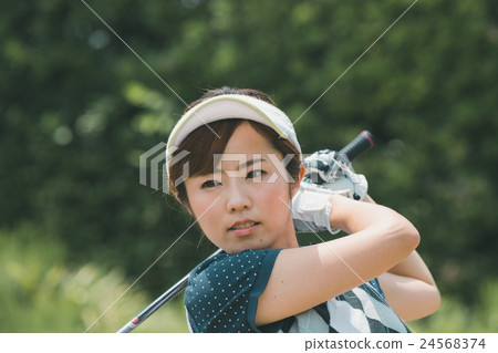 高爾夫 女生 女孩 24568374