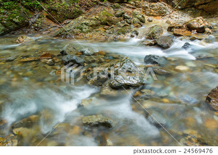 山間溪流 山間溪流 24569476