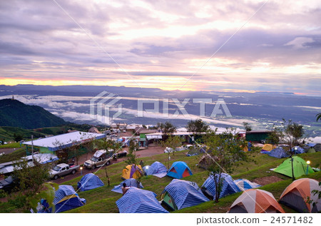 Sunrise landscape view 24571482