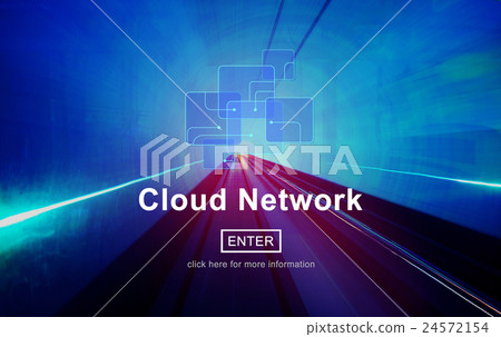 Cloud Network Digital Information Storage Concept Cloud Network Digital Information Storage Concept 24572154