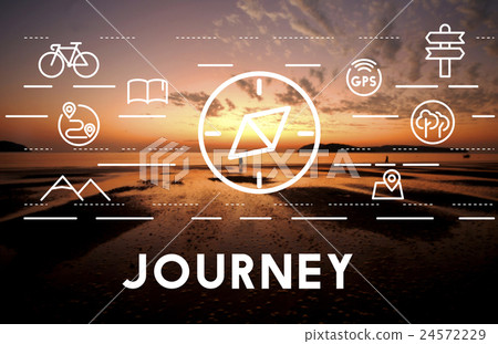Journey Vacation Holiday Travel Compass Concept 24572229