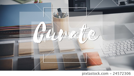 Imagine Create Curate Conceptualize Ideas Concept 24572306