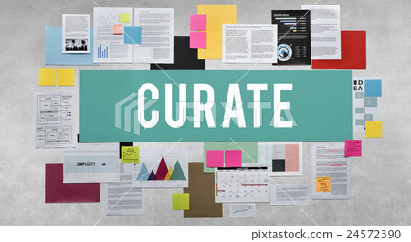Curate Background Board Texture Grungy Design Concept 24572390