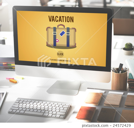 Tourism Travel Wanderlust Vacation Laggage Concept 24572429