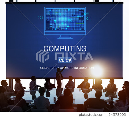 Computing Computer Digital Information Memory Concept 24572903