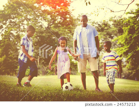 African Family Happiness Holiday Vacation Activity Concept African Family Happiness Holiday Vacation Activity Concept 24573213
