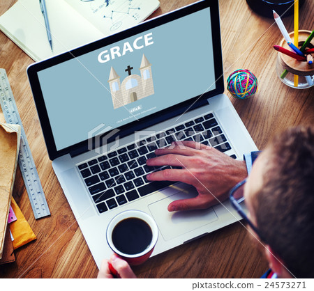 Grace Hope Poise Spiritual Worship Faith God Concept 24573271