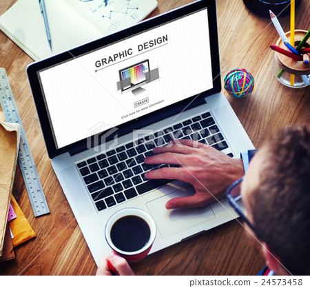 Graphic Design Draw Drawing Creative Concept 24573458