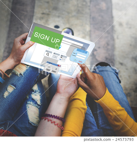 Sign-In Sign-Up Join Registry Membership Concept Sign-In Sign-Up Join Registry Membership Concept 24573793