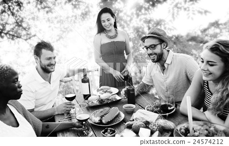 Celebrate Enjoyment Friends Together Unity Social Concept Celebrate Enjoyment Friends Together Unity Social Concept 24574212