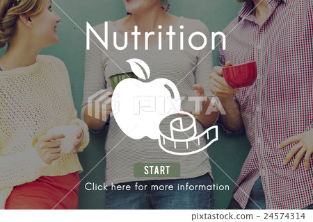 Nutrition Healthy Eating Diet Food Nourishment Concept 24574314