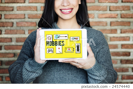 Hobby Free Time Leisure Media Concept Hobby Free Time Leisure Media Concept 24574440