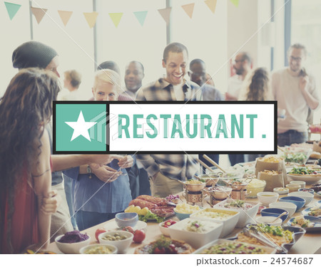 Restaurant Buffet Cafeteria Cuisine Culinary Concept 24574687