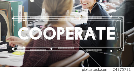 Collaboration Cooperation Coworking Teamwork Group Concept 24575751