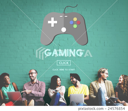 Gaming Playing Problems Joystick Device Concept 24576854