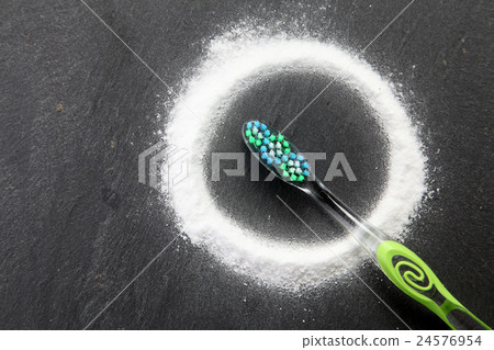baking soda anf tooth brush baking soda anf tooth brush 24576954