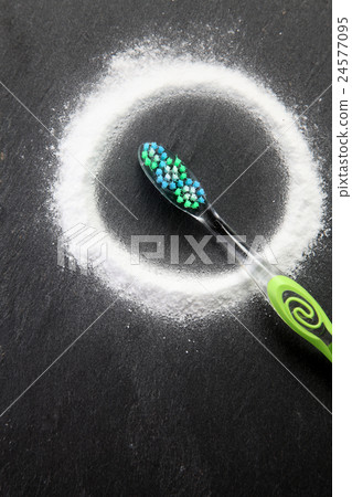 baking soda anf tooth brush baking soda anf tooth brush 24577095