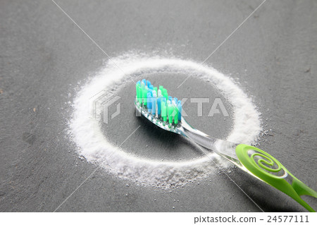 baking soda anf tooth brush baking soda anf tooth brush 24577111