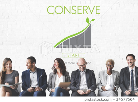 Conserve Ecology Environmental Preservation Concept Conserve Ecology Environmental Preservation Concept 24577504