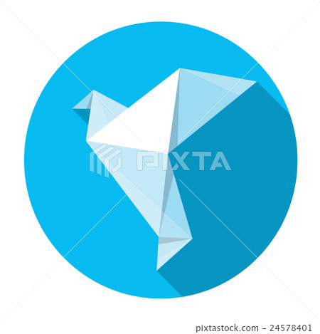 World Peace Day Poster White Origamini Dove Bird World Peace Day Poster White Origamini Dove Bird 24578401