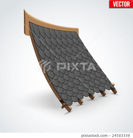Cartoon Icon shingles roofing cover Cartoon Icon shingles roofing cover 24583339