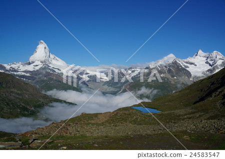 Matterhorn seen from near the Furuaru hut Matterhorn seen from near the Furuaru hut 24583547