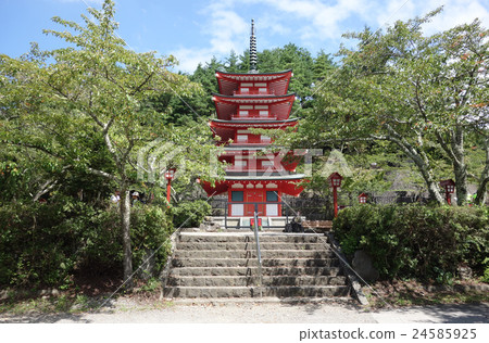 Fuji Niikura Five-story pagoda of Asama Shrine 24585925