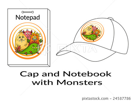 Cartoon Monsters Group 24587786