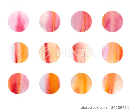 Watercolor hand drawn dot abstract background. Watercolor hand drawn dot abstract background. 24589754