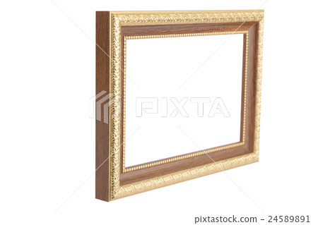 Picture frame isolated on the white background Picture frame isolated on the white background 24589891