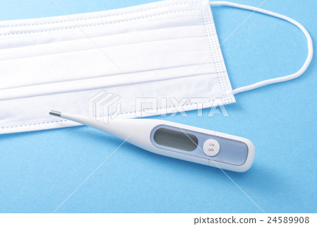 Mask and thermometer 24589908