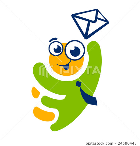 Mobile message man sign 24590443