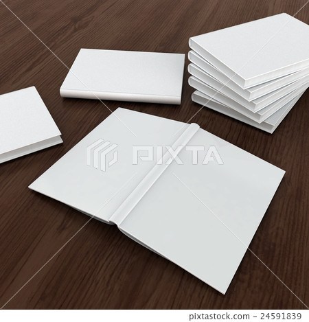 Books on table - mock up ready 24591839